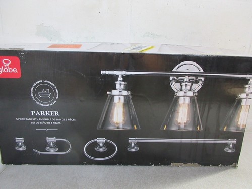Globe parker light - globe, chrome