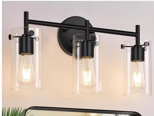 Modern light bath - 3-light, bath/living